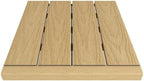 Quick Deck Composite Deck Tile Straight Trim, Australian Red Cedar by NewTechWood