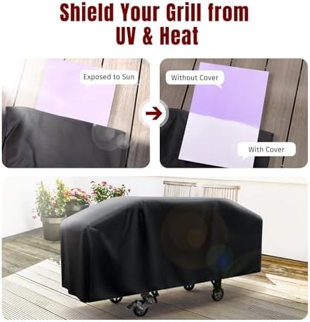 SHINESTAR Griddle Cover for Blackstone 36 Inch Griddle Without Hood, Heavy Duty - Image 5