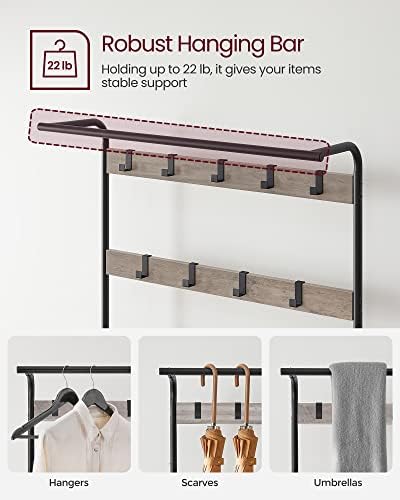 VASAGLE Coat Rack, Hall Tree - Image 4