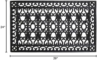 Calloway Mills 103592439 Garrisons Gate Rubber Doormat - Image 2