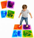 edusense Liquid Sensory Floor Tiles Non-Slip Autism Home&Classroom Play 3+ by Edusense