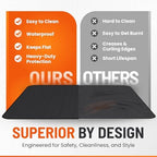 Under Grill Mats for Outdoor Grill Double-Sided Mat for Under Fire Pit Mat the - Image 3