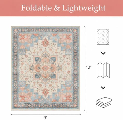 GENIMO Indoor Outdoor Rug, Washable - Image 2