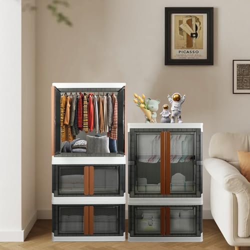 Wardrobe, Collapsible Storage Cabinet, Useful Box - Image 3