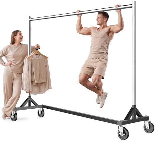 HOKEEPER Clothes Rack Z Rack Heavy Duty Clothing Rack by HOKEEPER