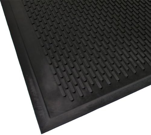 Clean Step All Rubber Outdoor Scraper Mat 4X6 Black by Unknown