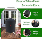 Outdoor Grill Cover Fits Cuisinart 16" Vertical Charcoal Smoker COS-116 - Image 5