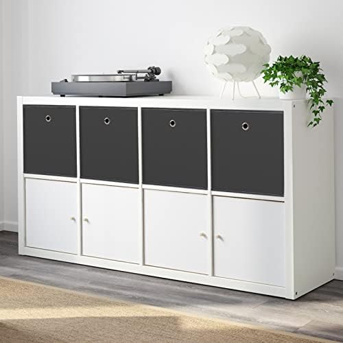 Foldable Storage Cubes Bins, 11 Inch Cloth Storage Cube Fabric Storage Box - Image 4