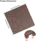 Stone Texture 12 Inch Interlocking Deck Tiles, Waterproof Outdoor and Indoor - Image 6