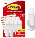 Command Large Utility Hooks, Organize Damage-Free by Command