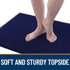 OLANLY Dog Door Mat for Muddy Paws 24x16, Extra Absorbent Chenille Mud Mat - Image 3
