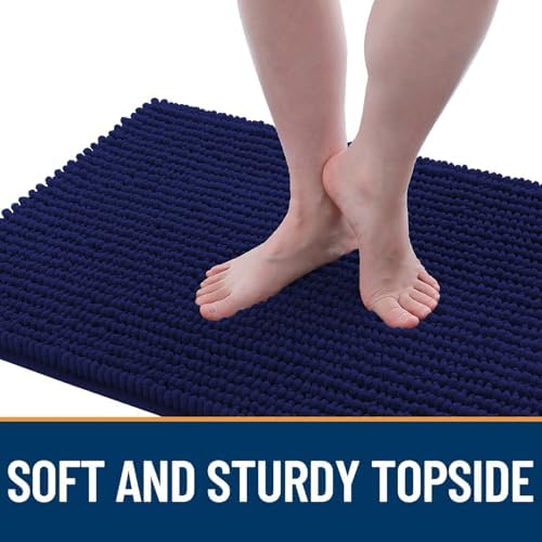OLANLY Dog Door Mat for Muddy Paws 24x16, Extra Absorbent Chenille Mud Mat - Image 3
