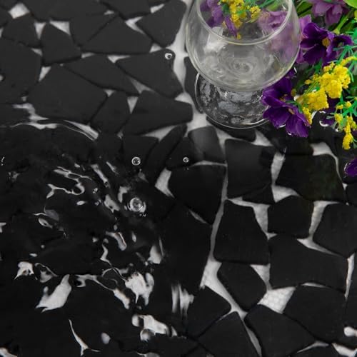 Black Pebble Tile for Shower Floor - Image 5