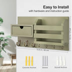 Lwenki Wall Mount Key Holder - Image 7