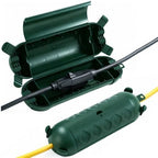 2 Pack Green Outdoor Extension Cord Cover IP44 Waterproof Box by HONDERSON