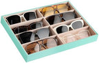 Frebeauty 8-Slot Sunglass Organizer Tray, Sunglass Holder by Frebeauty
