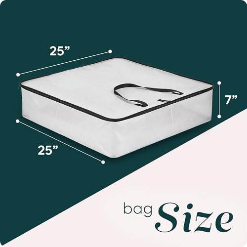 Handy Laundry 5-Pack Wreath Storage Bag, Large Moving Bags - Image 4