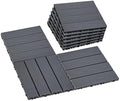 Skypatio Interlocking Deck Tiles 9 PCS, Poolside & Garden by Skypatio
