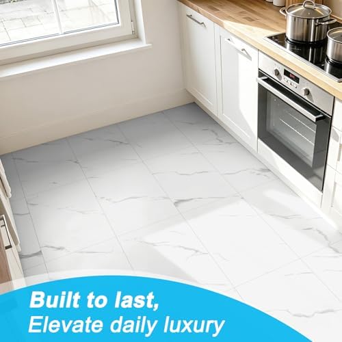 Art3d Marble Textured Click-Lock SPC Floor Tiles - Image 3