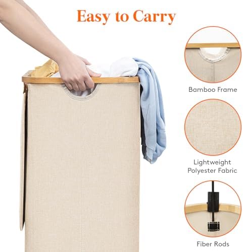 Lifewit 105L Large Laundry Basket - Image 5