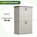 Greesum 50 CUFT Outdoor Storage Cabinet - Image 5