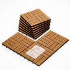 Idzo Interlocking Deck Tiles 9.6 SQFT by Idzo