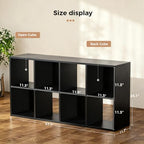 LUCKLIFE 8-Cube Storage Organizer, Modular Bookcase Shelf - Image 2