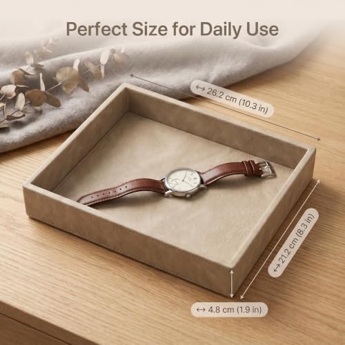 Vanity Tray for Perfume and Jewelry, Dresser Organizer - Image 5