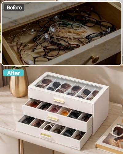 VLANDO 18-Slot Sunglasses Organizer - Image 6