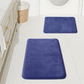 HUXMEYSON Bathroom Rugs Sets 2 Piece, Non-Slip & Quick Dry Bath Mat Set by HUXMEYSON