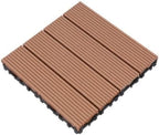 10pcs Interlocking Patio Deck Tiles，decking Boards Outdoor Waterproof，12"x12" by Unknown