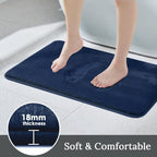 HUXMEYSON 3-Piece Memory Foam Bathroom Rug Set - Image 3