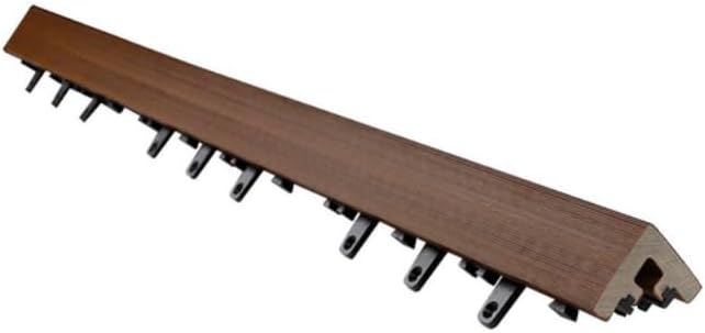 NewTechWood 1/6 ft. x 3 ft. Quick Deck Composite Deck Tile Stair Trim by NewTechWood