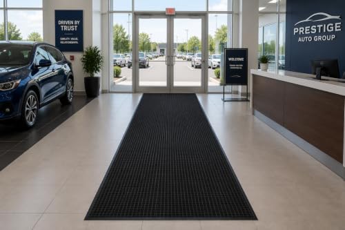Guardian WaterGuard Indoor/Outdoor Wiper Scraper Floor Mat, Rubber/Nylon - Image 2