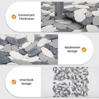Grey Pebble Tile for Shower Floor - Image 3