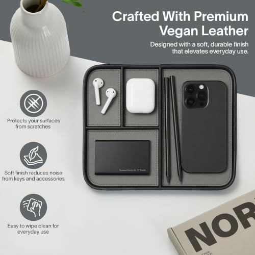 Nordik Leather Valet Tray - Image 3