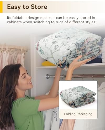 RELEANY Washable Area Rug - Image 4