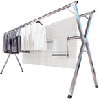 JAUREE 95 Inches Clothes Drying Rack, Drying Rack Clothing Folding Indoor by JAUREE