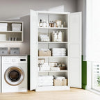 Letaya White Storage Cabinet - Image 4