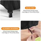Outdoor Prep Table Cover for Inkmin Dining Cart Table - Image 4