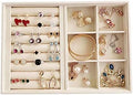 Premium Grade Beige Velvet Jewelry Organization Trays Rings and Accessory by SVEADISPLAY
