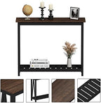 ChooChoo Farmhouse Console Table, Narrow Sofa Table - Image 6