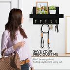 Key Holder Wall Mount, Decorative Key Rack - Image 3