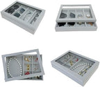 See-Through Cover for Grey Velvet Stackable Organizer Premium Quality Stackable - Image 6