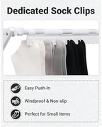 ZOES HOMEWARE 4-Tier Clothes Drying Rack, 4ft High Foldable Drying Rack Clothing - Image 4