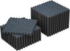 SUPERJARE 0.79'' Extra-Thick 36 Pcs 144 Sq Ft Exercise Equipment Mats by SUPERJARE