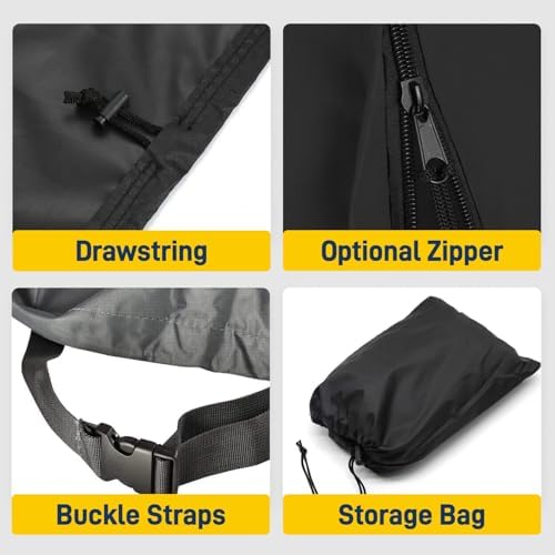 Custom Size Dust Cover, Tailor-made to Measure Heavy Duty 600D Waterproof - Image 3