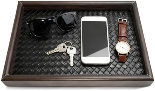 Wooden Valet Tray Desk Organizer by Philbinden