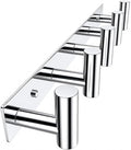 Wall Mounted Coat Rack-5 Hooks, Heavy Duty Stainless Steel Wall Hooks by VINHOLD