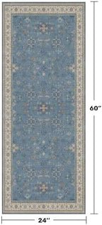 Hazo Haus Boho 2x5 Kitchen Rugs Non Slip - Image 2